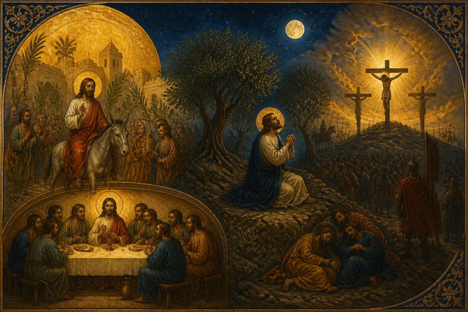 Holy Week Timeline: The Passion of Christ Day by Day
