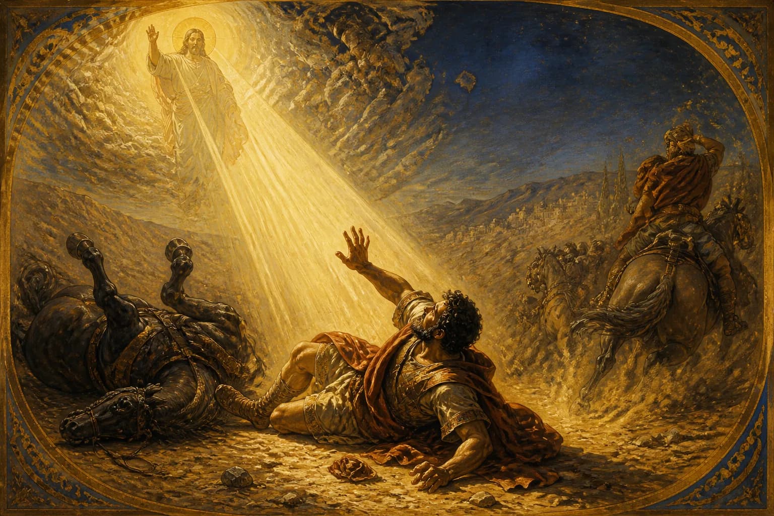 Paul on the Road to Damascus: Light, Voice, Apostle