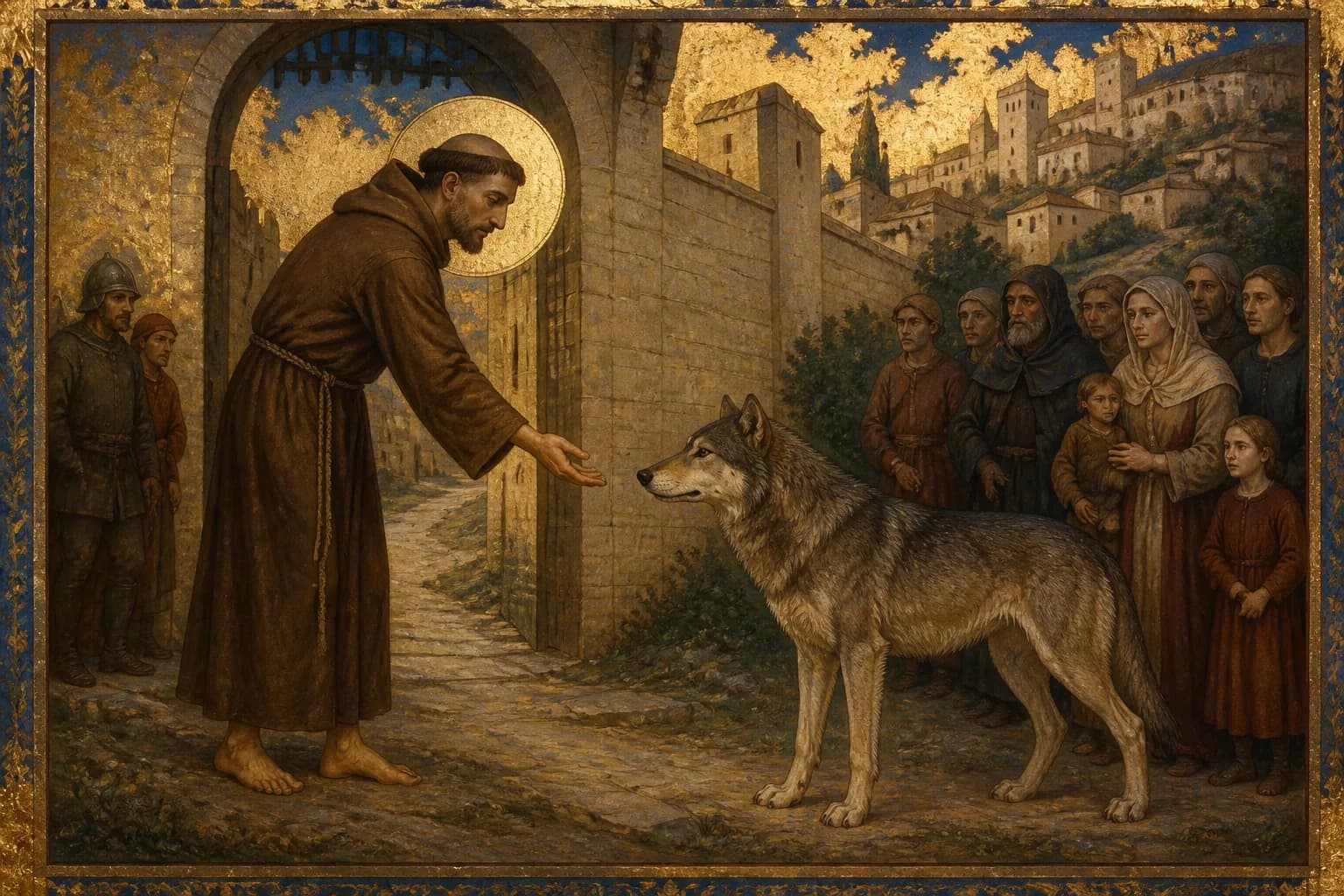 Saint Francis and the Wolf of Gubbio: What the Legend Means