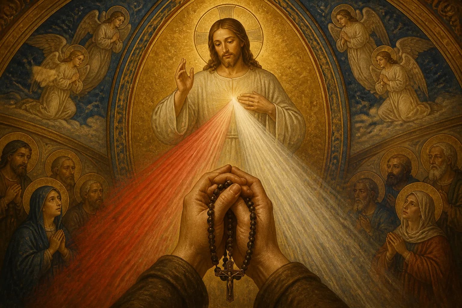 How to Pray the Divine Mercy Chaplet (Step by Step)